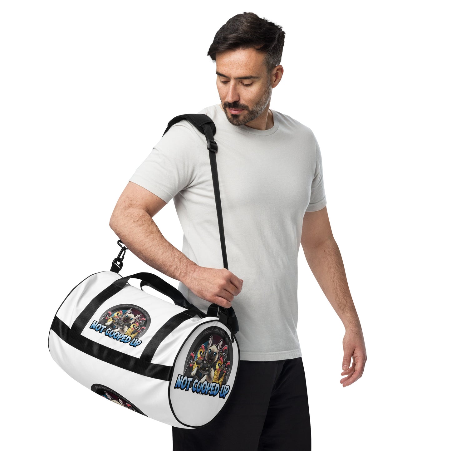 All-Over Print Gym Bag