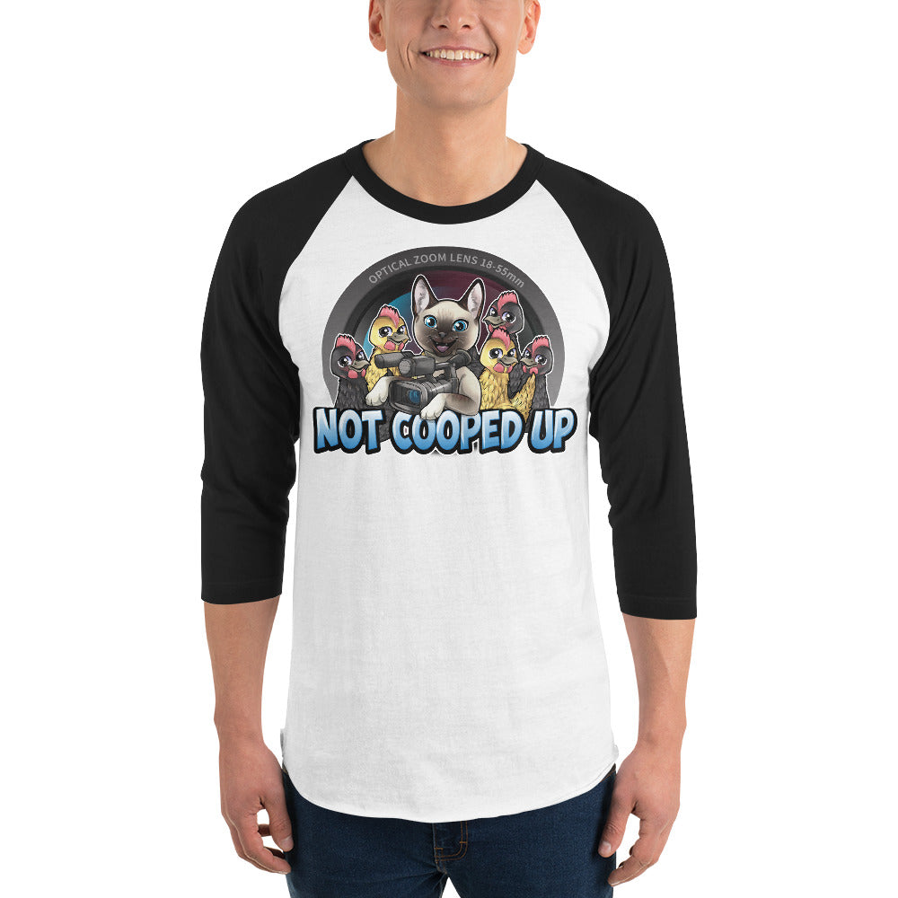 3/4 Sleeve Raglan Shirt