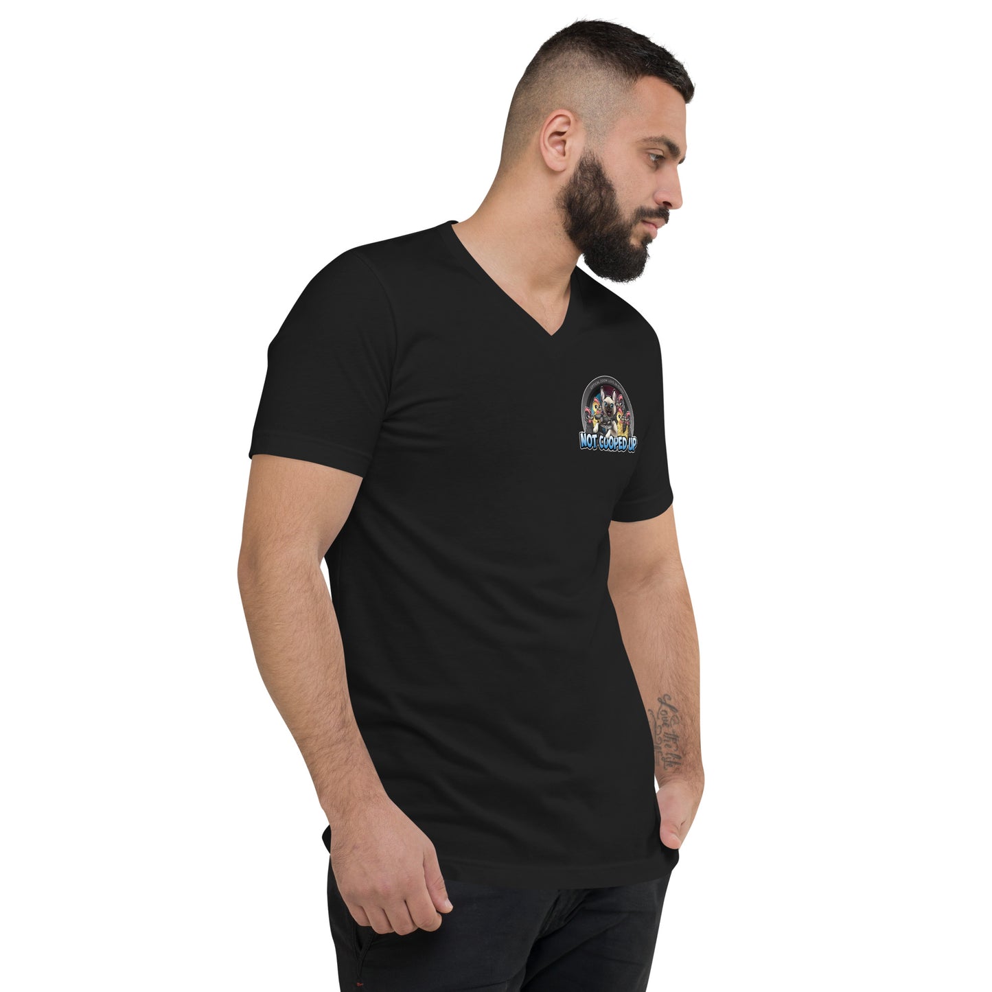 Short Sleeve Men's V-Neck T-Shirt