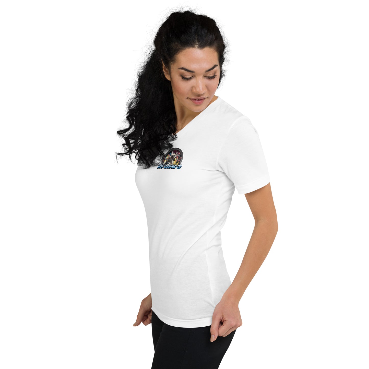 Short Sleeve Women's V-Neck T-Shirt