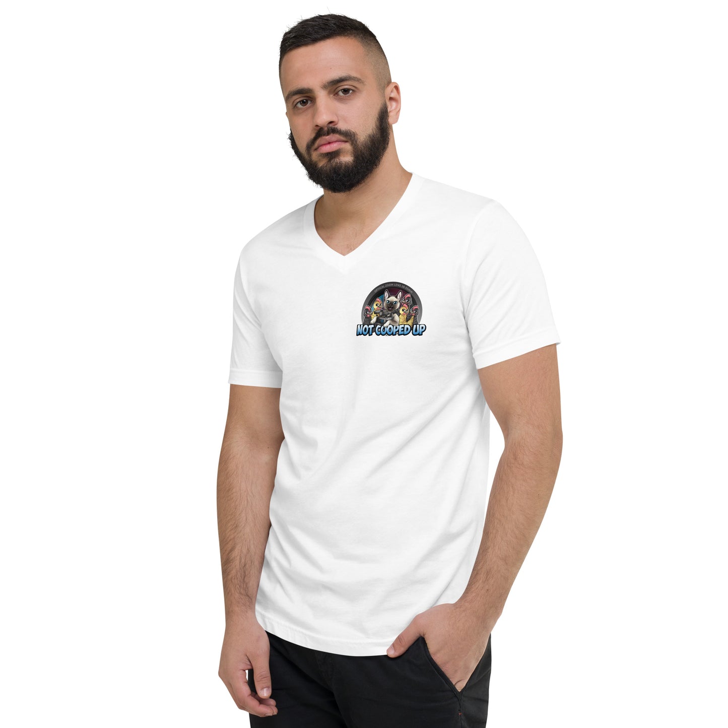 Short Sleeve Men's V-Neck T-Shirt