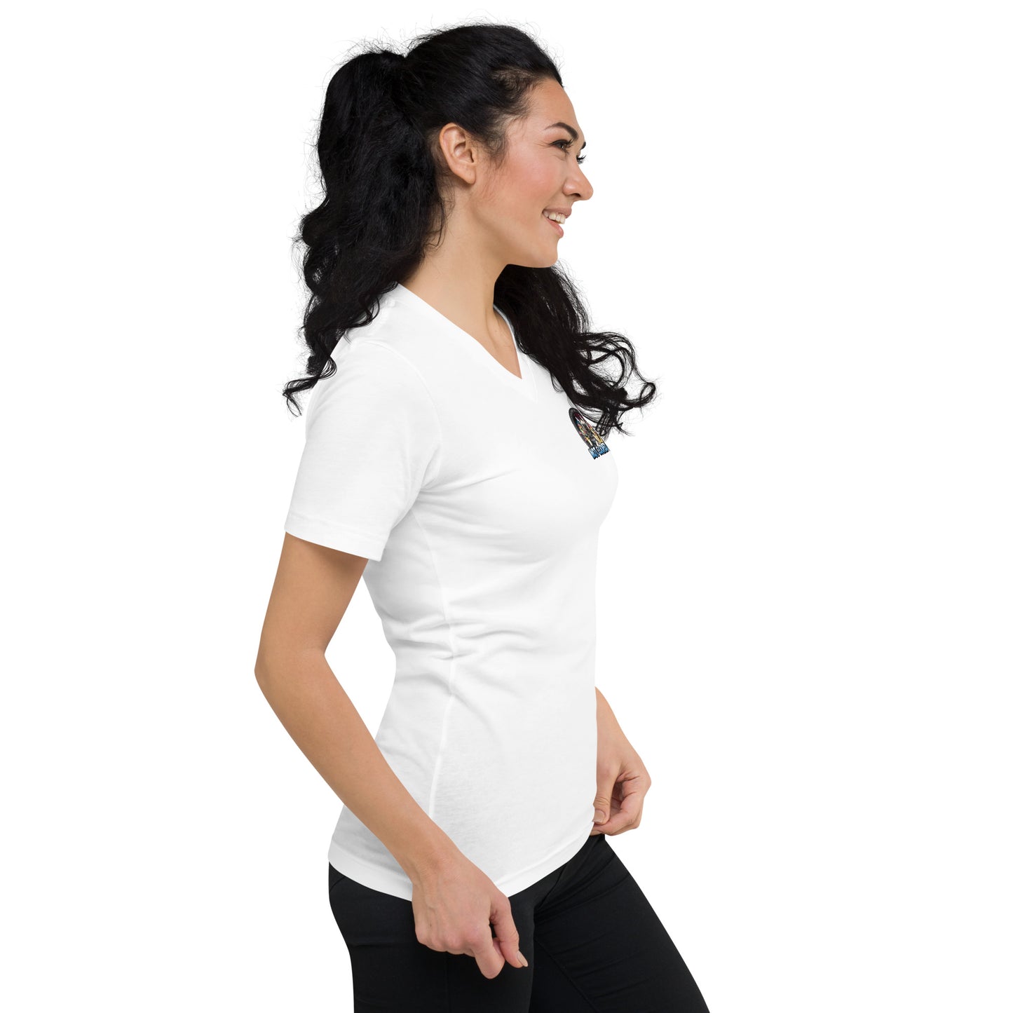 Short Sleeve Women's V-Neck T-Shirt