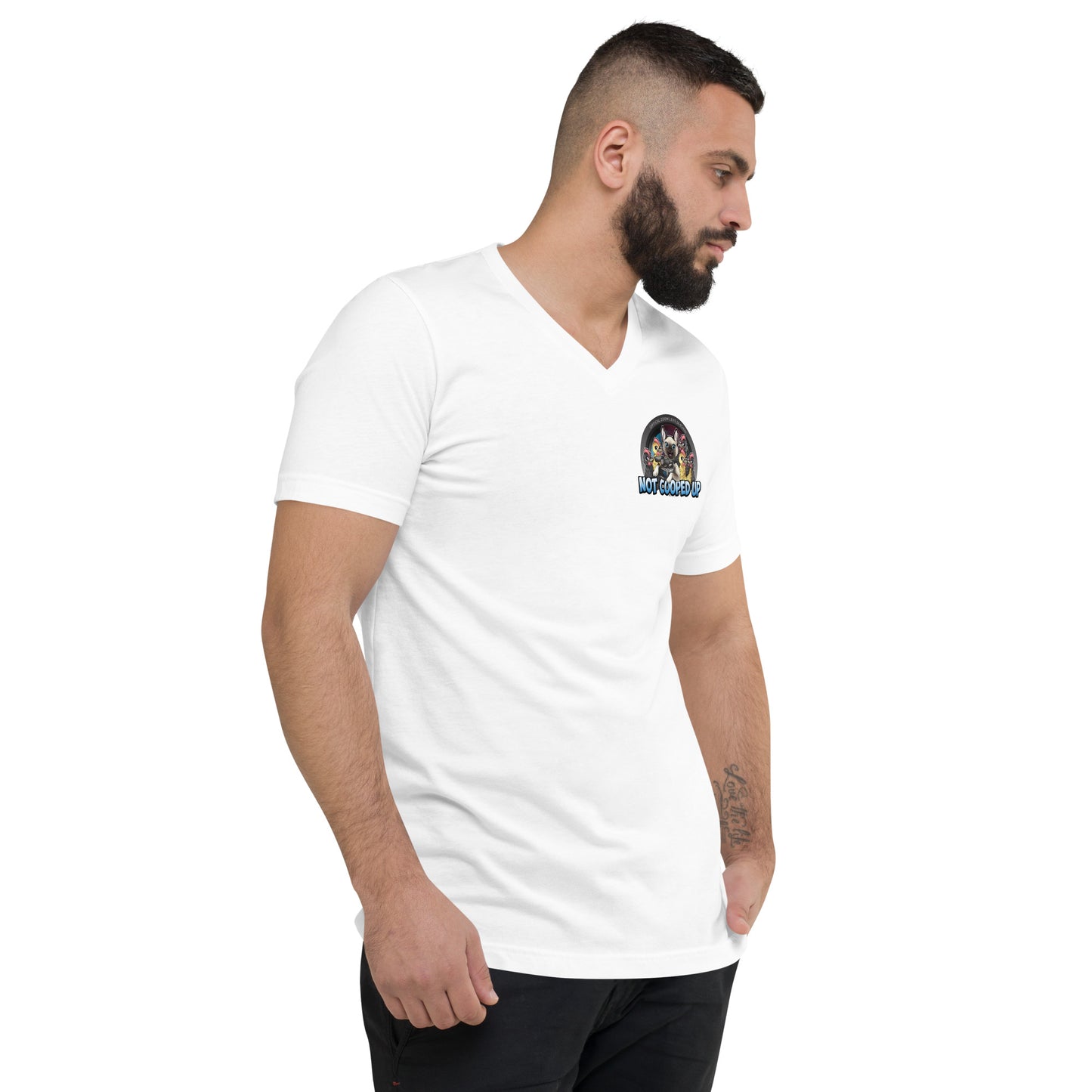 Short Sleeve Men's V-Neck T-Shirt